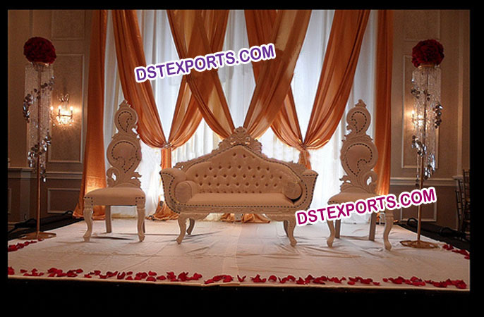 Royal English Wedding Stage Furniture Set