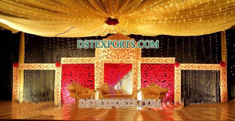 WEDDING STAGE CARVED BACKDROPS SCREENS