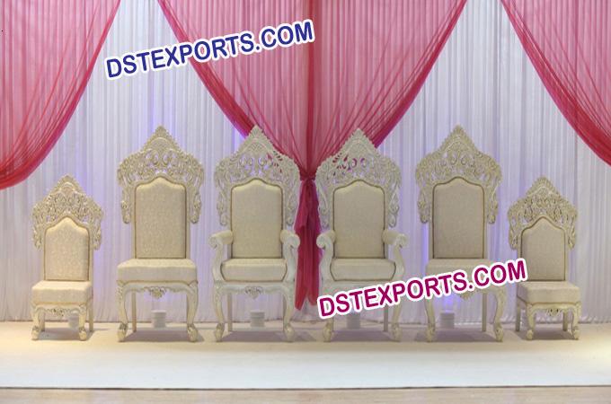 Indian Wedding Wooden Mandap Chairs