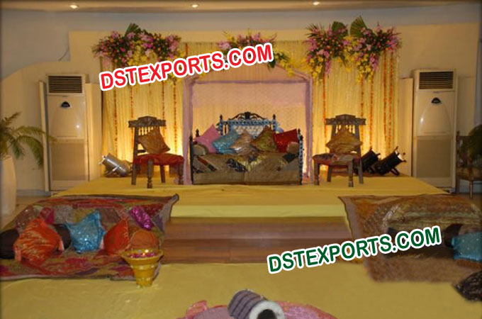 Royal Pakistani Wedding Furniture Set