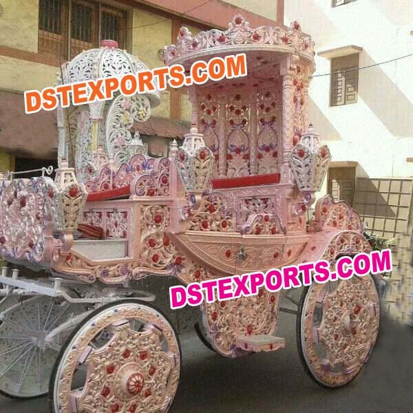 ROYAL WEDDING DECORATED CARRIAGE