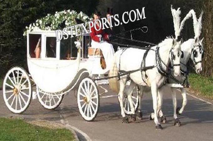 Royal New Covered Horse Carriage