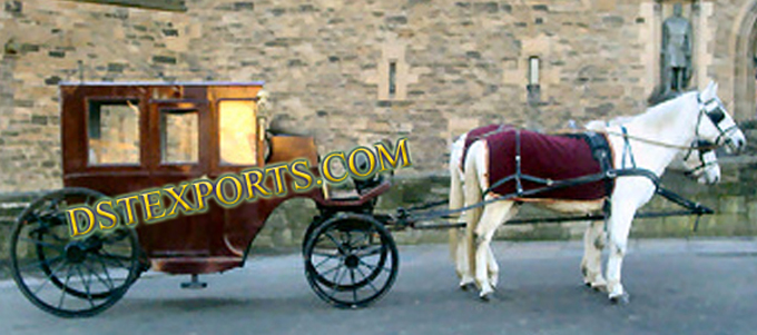 Latest New Lighted Covered Carriage