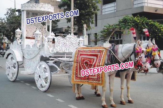 Indian Wedding Decorated Horse Baghi