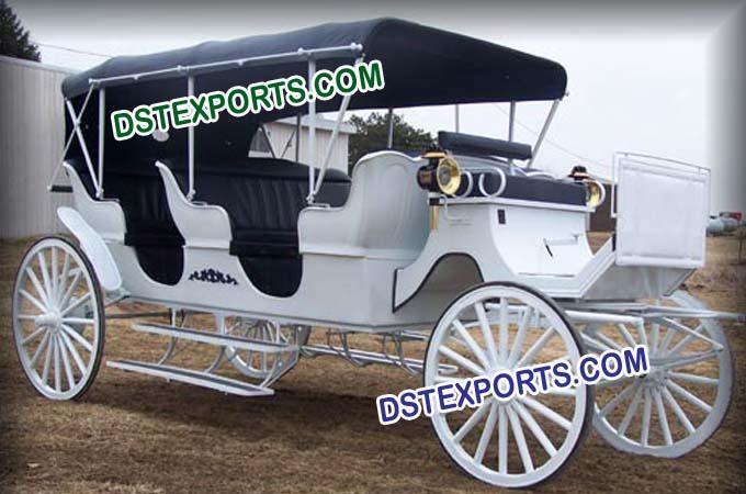 Passenger Vis A Vis Limousine Horse Carriage