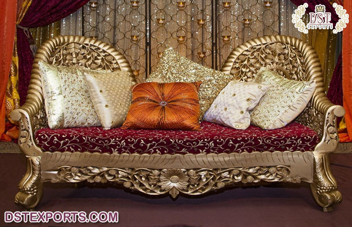 Western Fusion Wedding Stage Sofa