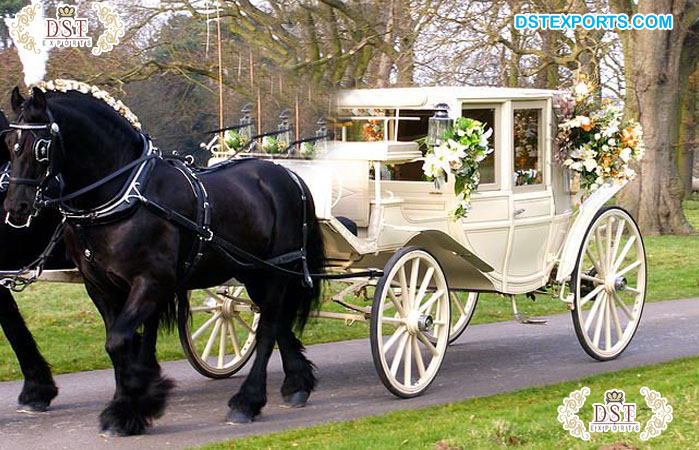 British Style Royal Touring Horse Carriage
