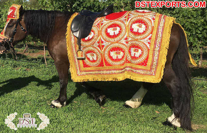 Indian Wedding Horse Costume Attire Supplier