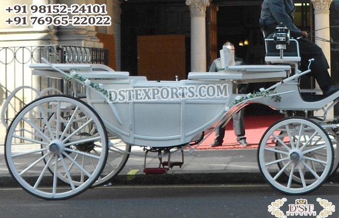 Victorian Theme Luxury Horse Driven Chariot