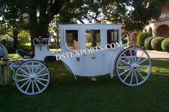 The Glass Wedding Covered Carriage