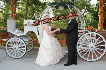 Happy Wedding Cinderella Horse Carriage