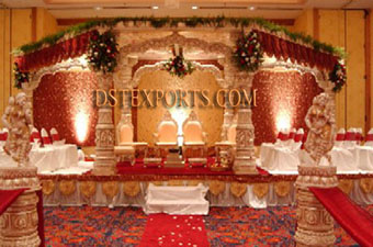Wedding Golden Devdas Mandap