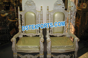 Designer Bride Groom Chairs Set