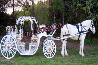 Italian Wedding Cinderella Horse Carriages