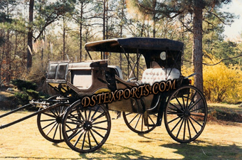 Beautiful Black Horse Carriages Manufacturers