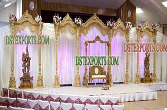 Traditional Hindu Wedding Stage Set For Sale