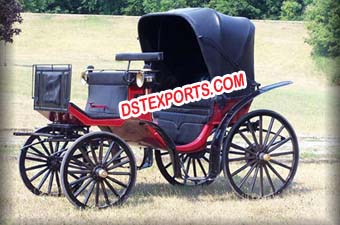 Black Victoria Carriage For Builder