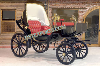 ROYAL SMALL BLACK VICTORIA CARRIAGE