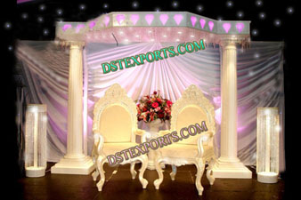 INDIAN  WEDDING STAGE DECORATIONS