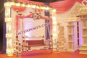 WEDDING CRYSTAL STAGE WITH SWING