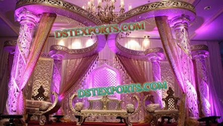 ASIAN WEDDING BUTTERFLY STAGE SET