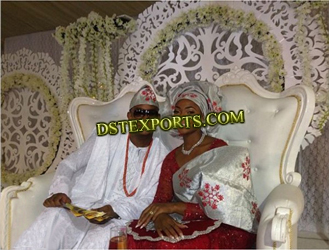 NIGERIAN WEDDING STAGE SET