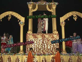INDIAN WEDDING HYDROLIC JAI MALA STAGE