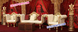 Latest Asian Wedding Golden Furniture For Sale