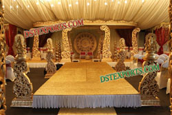 INDIAN WEDDING WOODEN MANDAP