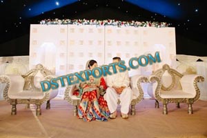 WEDDING STAGE WOODEN BOX BACKDROP