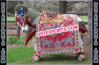 Gujrati Wedding Horse Decoration
