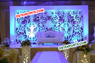 Indian Wedding Stylish Backdrop Panel
