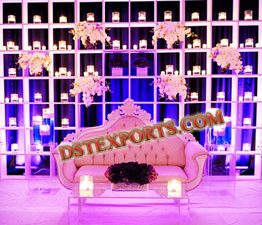 WEDDING STAGE CANDLE BACKDROPS
