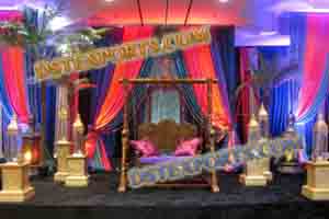 INDIAN WEDDING STAGE DECORATIONS