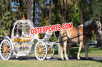 Cinderella Heart Horse Carriages