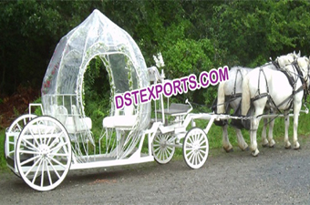 Wedding Cinderella Pumpkin Horse Carriage
