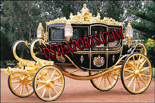 Beautiful  Gold  Royal Carriage