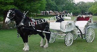 Victoria Wedding Horse Carriage