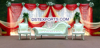 Asian Wedding Mehandi Stage Furniture For Sale