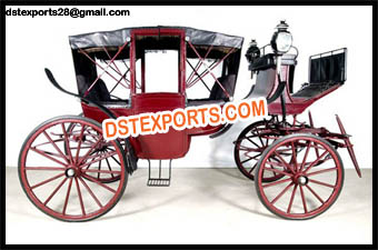 Horse Drawn Covered Carriage For Sale