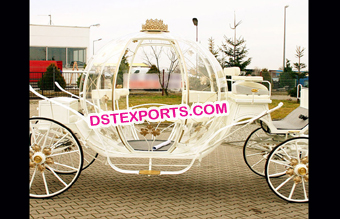 Golden Design Cinderella Horse Carriage