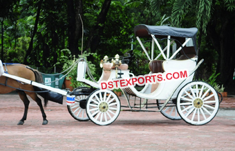 Two Seater Victoria Horse Buggy