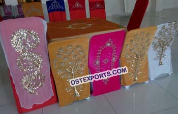 Designer Chair Cover For Wedding Decoration