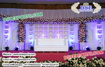 Latest Wedding Candle Wall for Stage Decoration