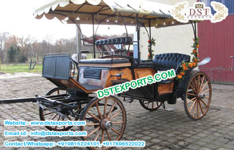 Hollywood Style Victoria Carriage in USA