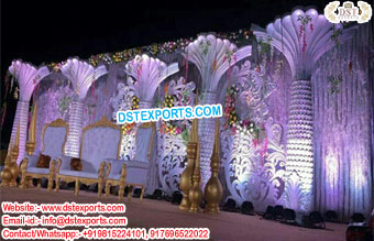 Top Wedding Palm Tree Stage Decoration