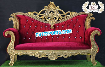 Muslim Walima Stage King Love- Seater/Sofa