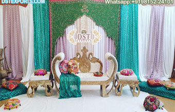 Hindu Wedding Event Party Decor Backdrop Curtains
