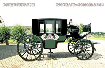 Traditional Style Covered Victorian Carriage