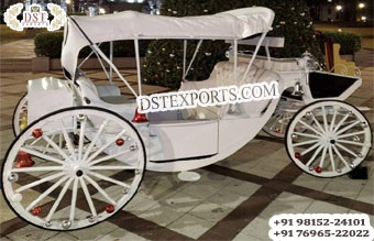 Exclusive Vis-A-Vis 4 Seater Horse Carriage